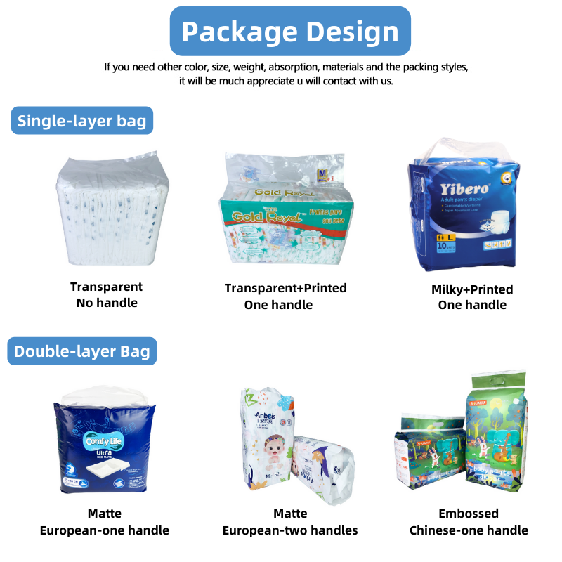 Baby Diaper Package Design
